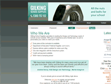 Tablet Screenshot of gilking.com.au